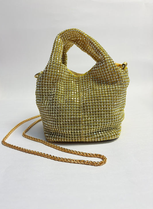 Rhinestone Clutch Purse